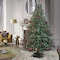 Gardenised Automatic Plastic Green Foot Pedal Christmas Tree Stand, Large 14.5-inch Dia x 3.5-inch Height QI003954.L - alternate 4